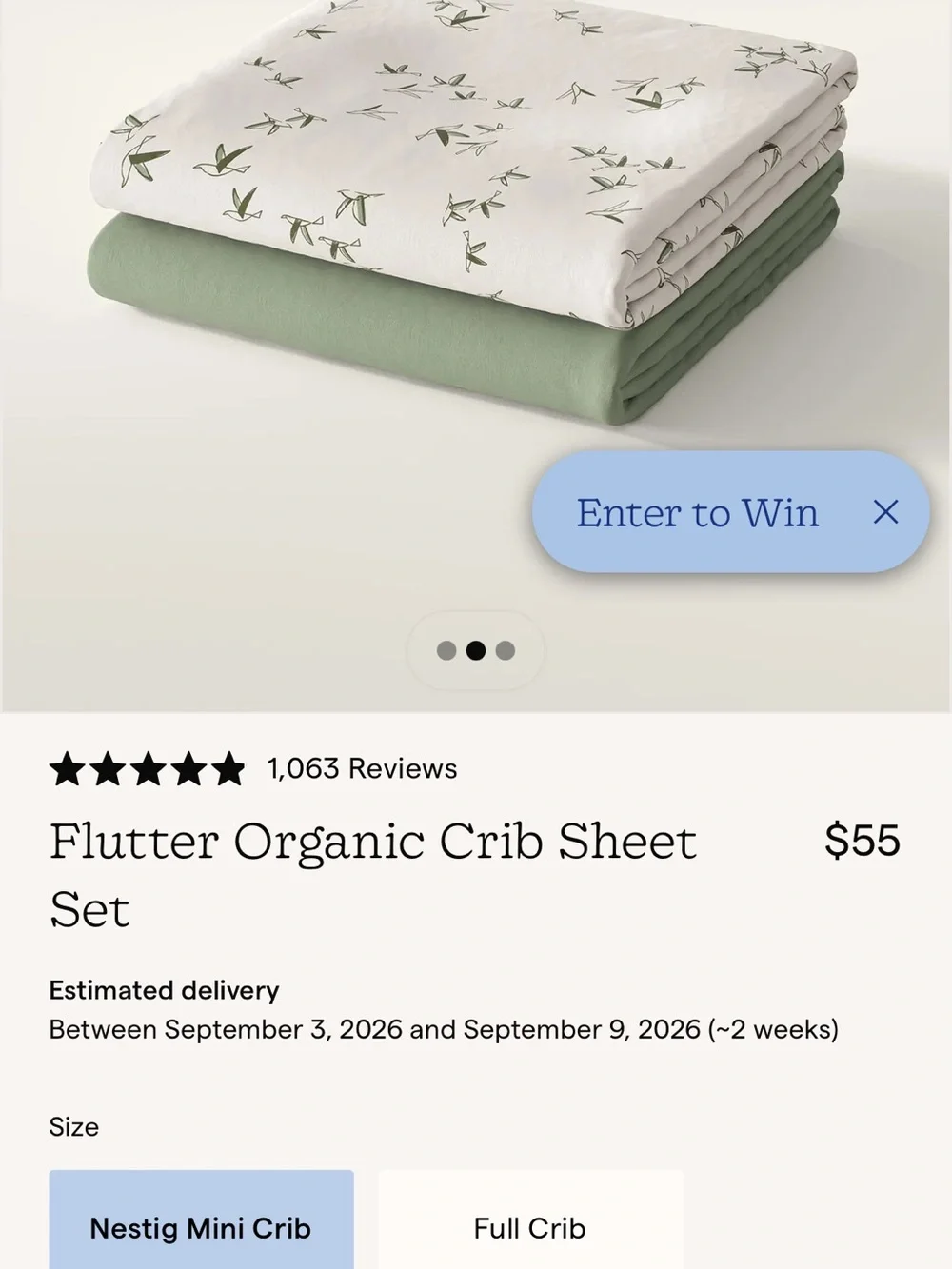 Nestig soft organic